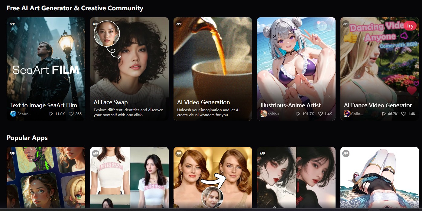 Seaart AI banner