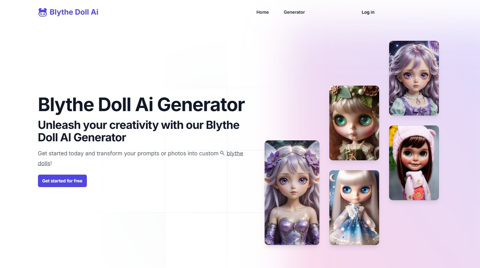 Blythedoll AI banner