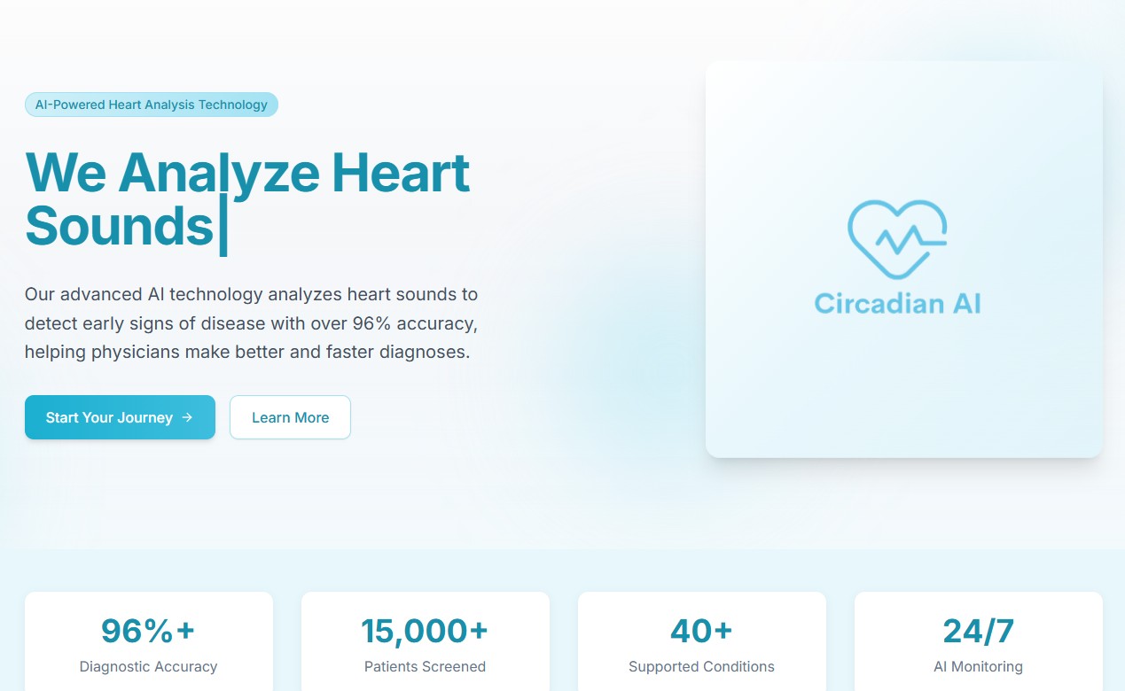 Circadian AI banner