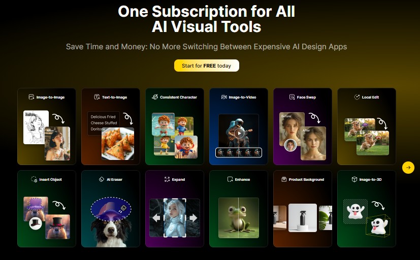 Dzine AI banner