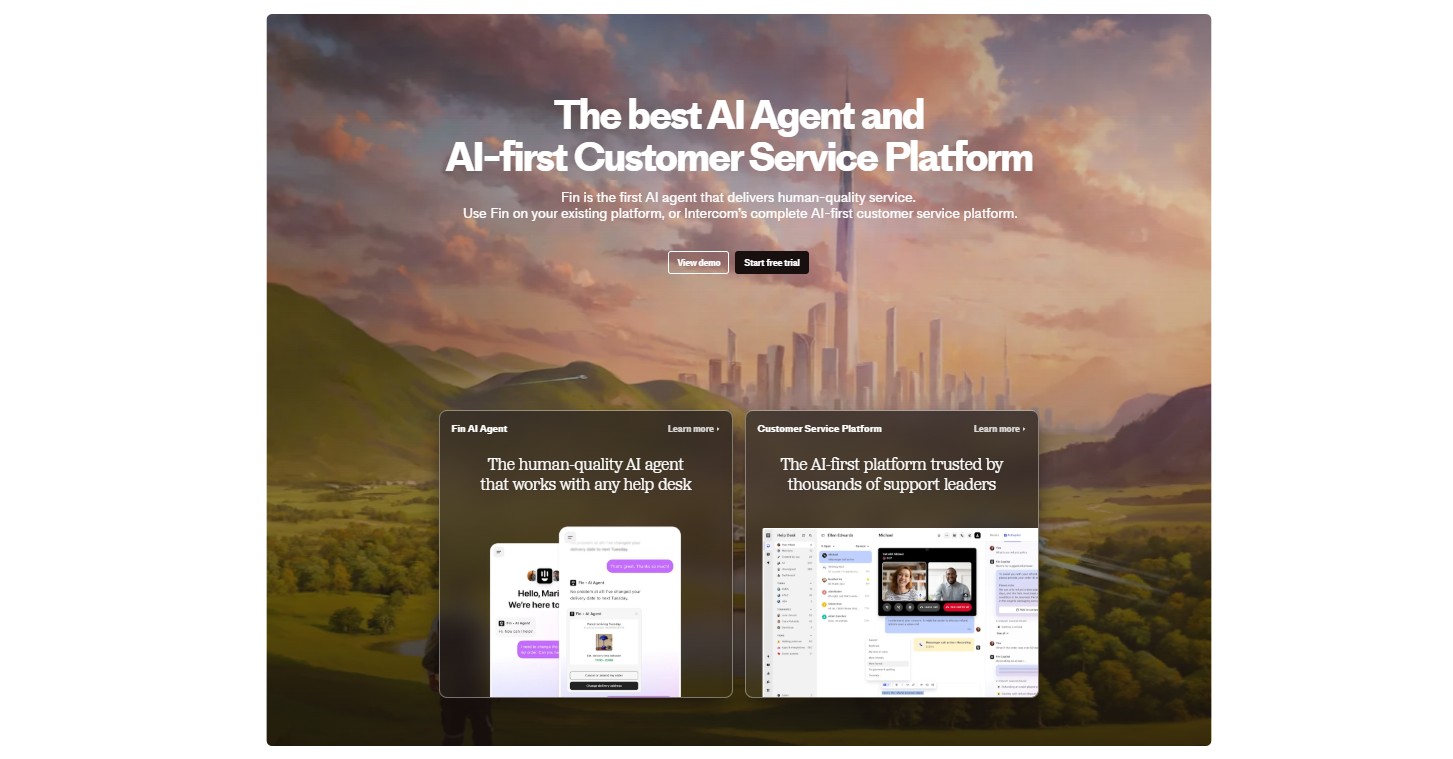 Intercom banner