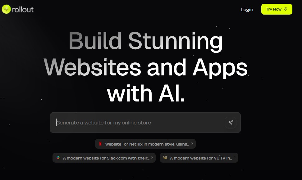 Rollout AI banner