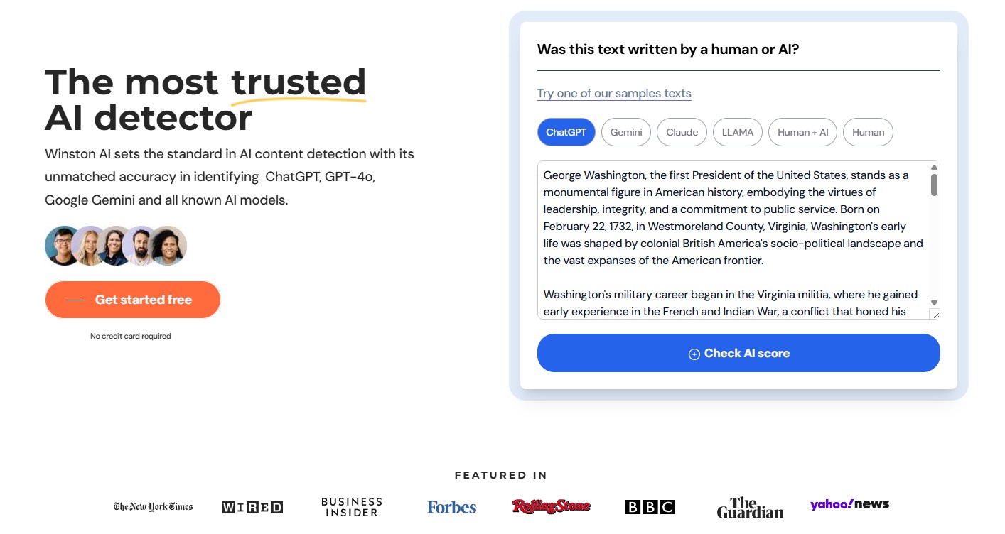 Gowinston AI banner
