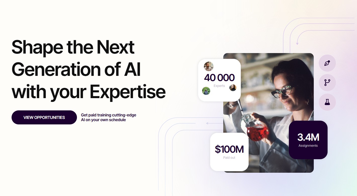 Outlier AI – Earn Remotely by Training AI Models banner