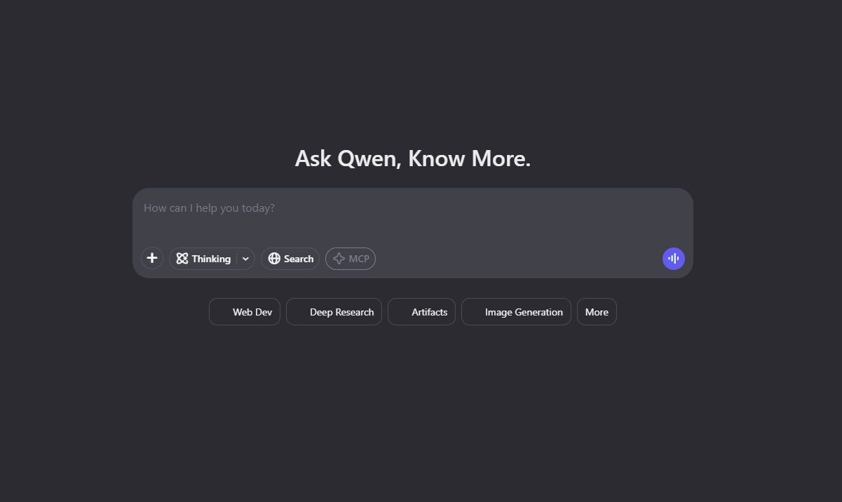 Qwen AI banner
