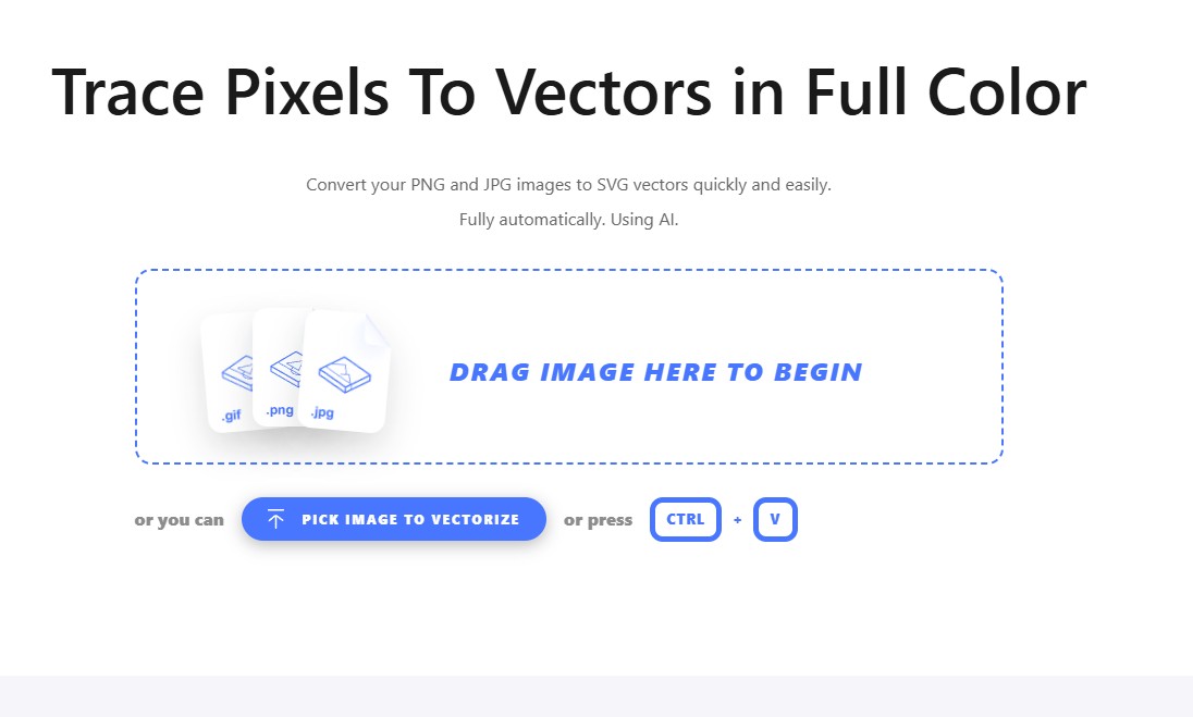Vectorizer AI banner