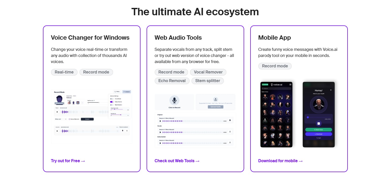 Voice AI banner
