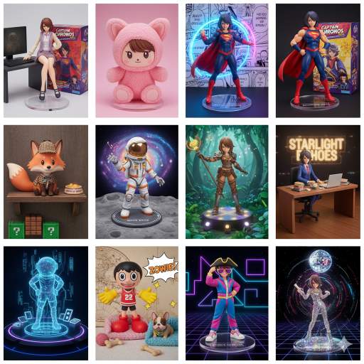 Nano Banana AI 3D Figurine Prompt